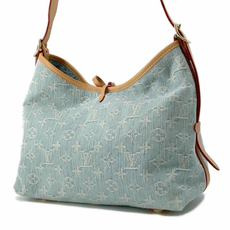 ルイヴィトン ショルダーバッグ モノグラム・デニム キャリーオール NM PM M11462 LOUIS VUITTON LV バイ・ザ・プール