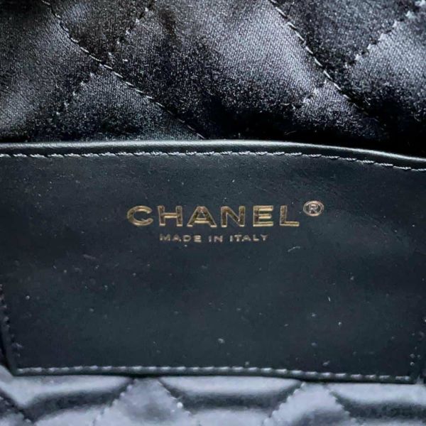 シャネル ハンドバッグ CHANEL 22 ミニ ココマーク シャイニーカーフレザー AS3980 CHANEL 2wayショルダーバッグ 黒