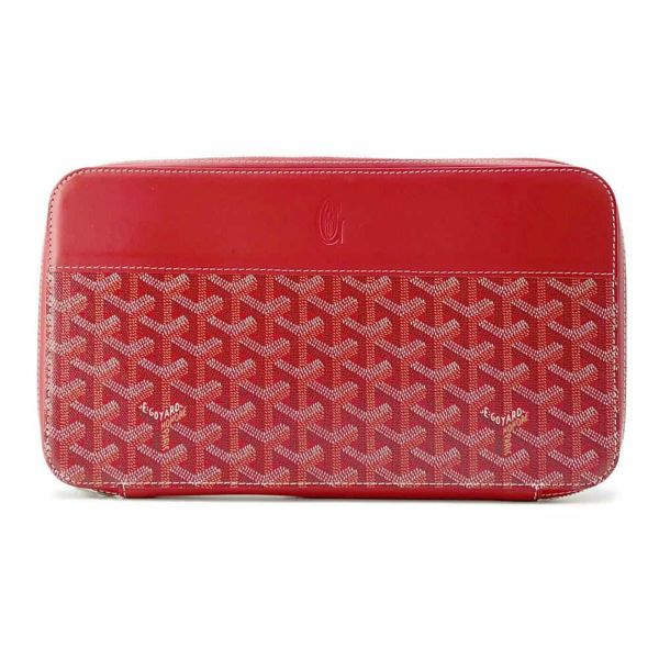 ゴヤール 長財布 オペラ オーガナイザー PVC レザー GOYARD トラベルケース]