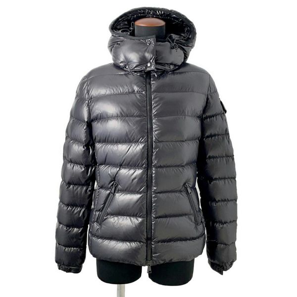 モンクレール ダウンジャケット BODY ナイロン レディースサイズ1 H20931A52400 MONCLER アウター フード付 黒