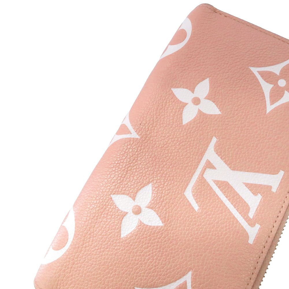 ルイヴィトン 長財布 バイカラーモノグラム・アンプラント ジッピー・ウォレット M81645 ヴィトン 財布