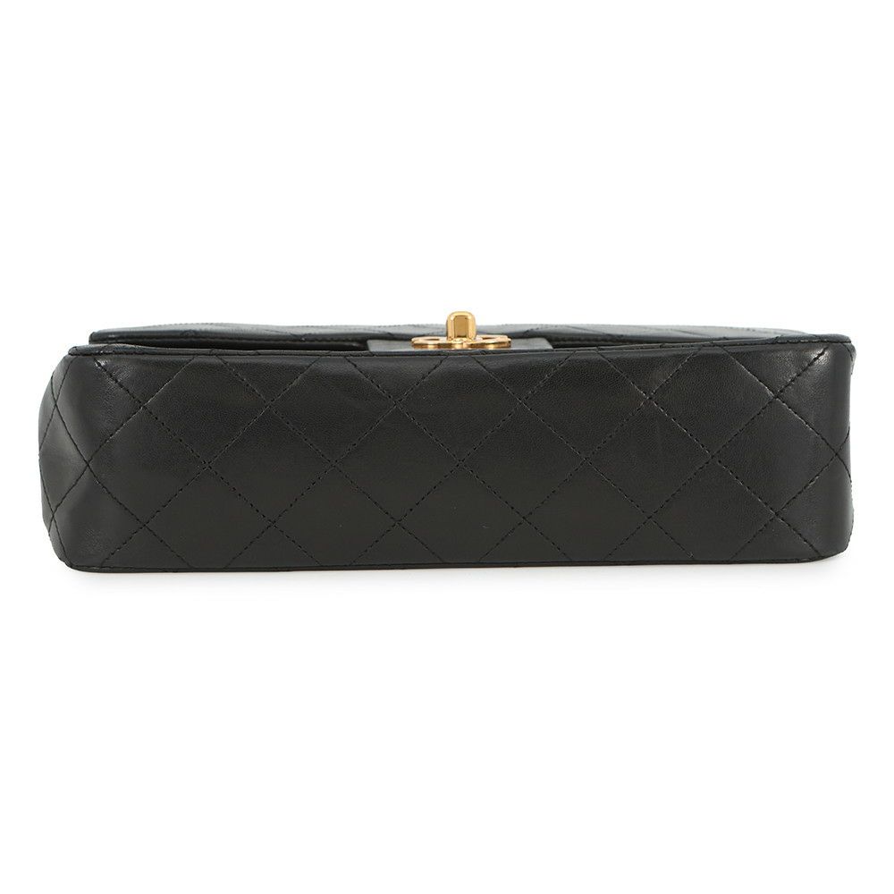 シャネル チェーンショルダーバッグ マトラッセ23 ココマーク ダブルチェーン ラムスキン A01113 CHANEL バッグ 黒