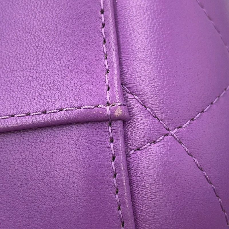 シャネル チェーンショルダーバッグ マトラッセ ココマーク スモール バニティ ラムスキン AS3066 CHANEL 2way