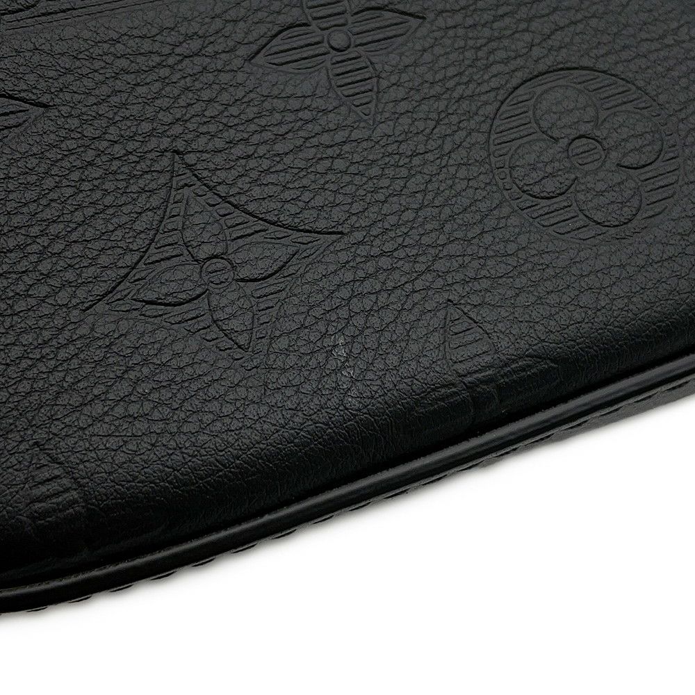 ルイヴィトン ショルダーバッグ モノグラム・シャドウ トリオ・メッセンジャー M46602 LOUIS VUITTON ブラック 黒