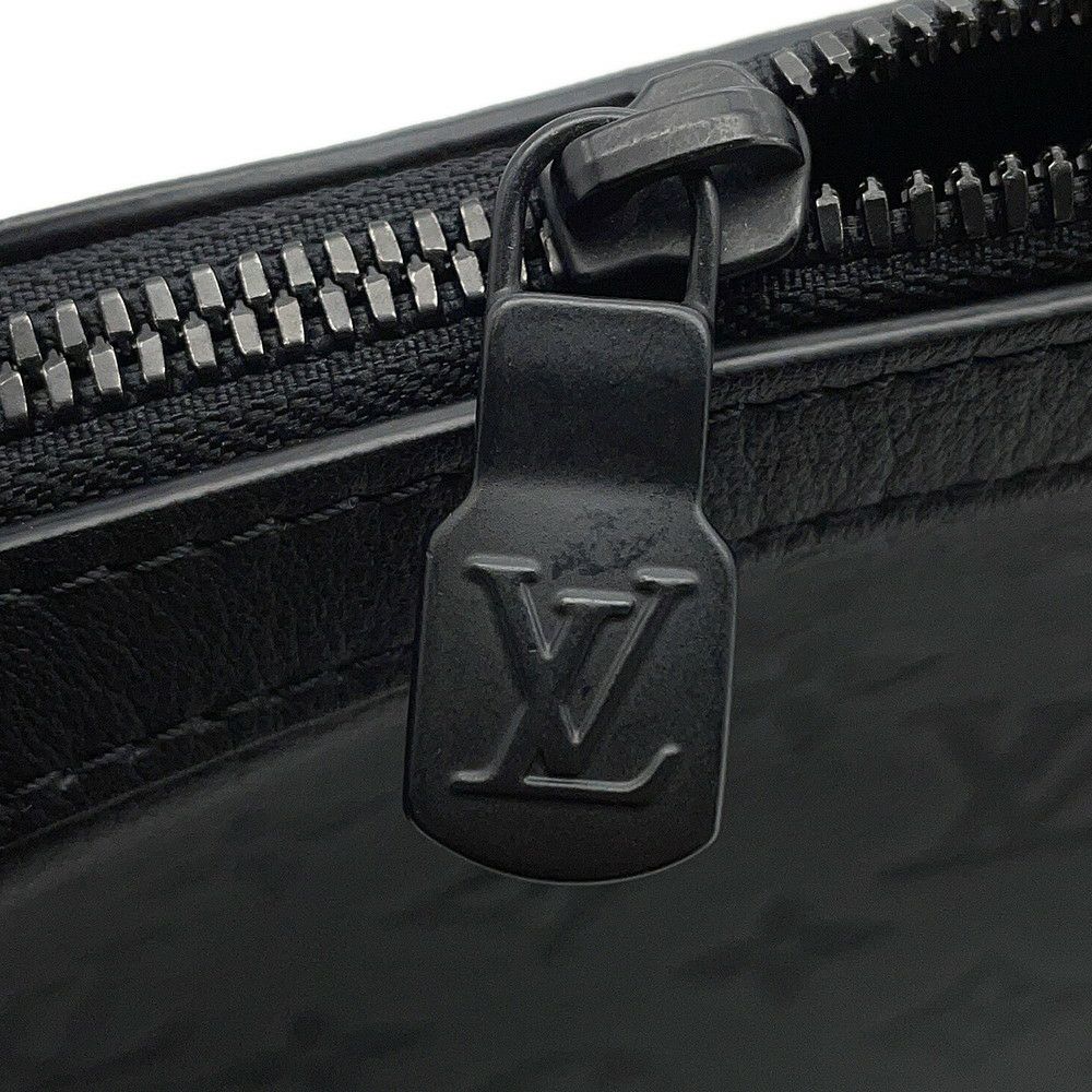 ルイヴィトン ショルダーバッグ モノグラム・シャドウ トリオ・メッセンジャー M46602 LOUIS VUITTON ブラック 黒