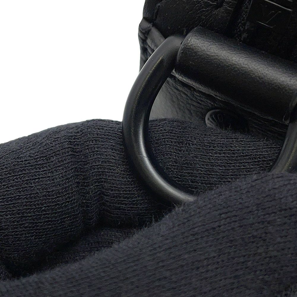 ルイヴィトン ショルダーバッグ モノグラム・シャドウ トリオ・メッセンジャー M46602 LOUIS VUITTON ブラック 黒