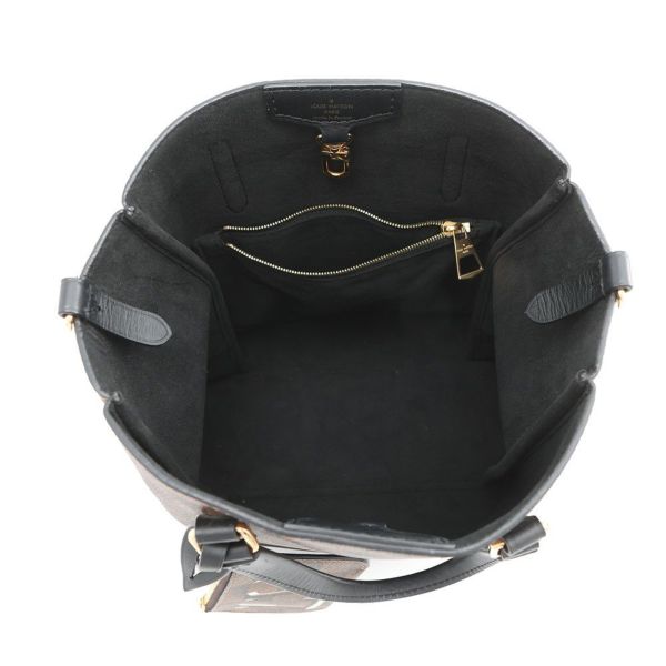 ルイヴィトン ハンドバッグ ダミエ・エベヌ ベルモントNV BB N60348 2wayショルダーバッグ ポーチ付き ブラック 黒