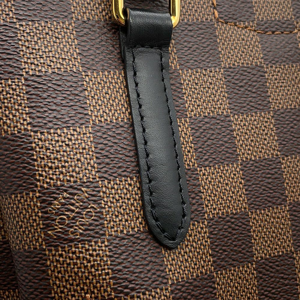 ルイヴィトン ハンドバッグ ダミエ・エベヌ ベルモントNV BB N60348 2wayショルダーバッグ ポーチ付き ブラック 黒