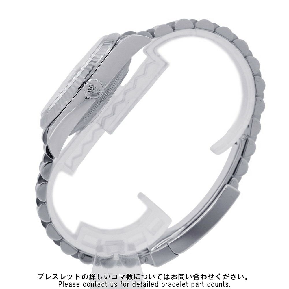 ロレックス デイトジャスト36 SS/K18WG ランダムシリアル ルーレット 126234 ROLEX 腕時計 ブライトブルー文字盤