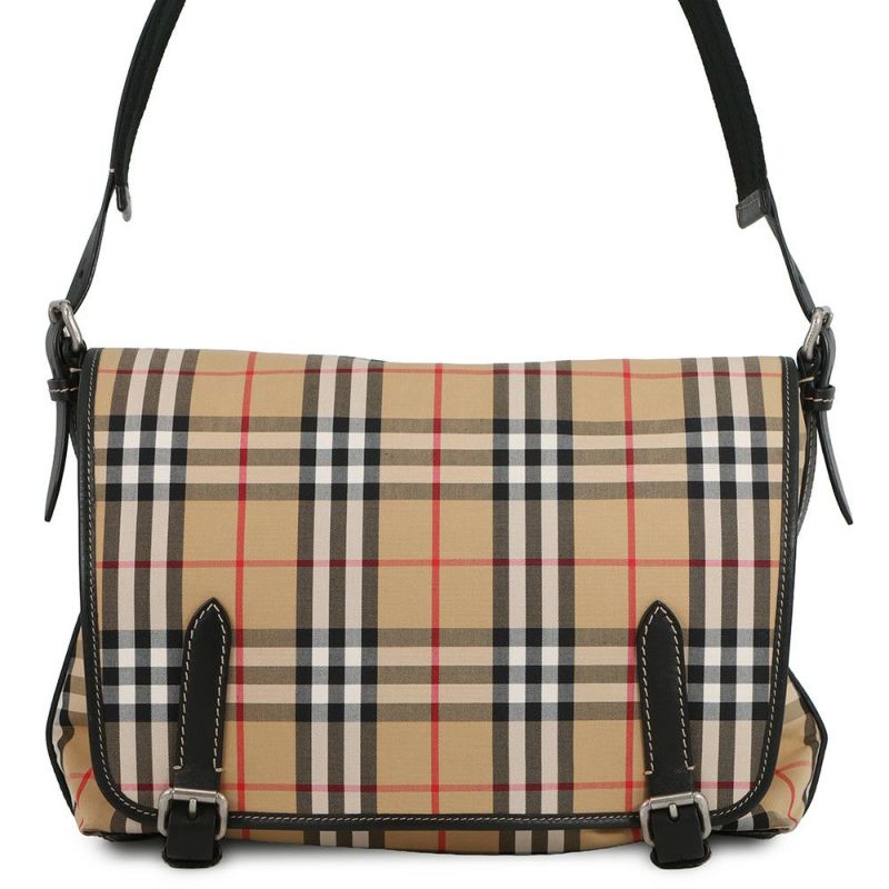 バーバリー ショルダーバッグ ノバチェック メッセンジャーバッグ ナイロン 4077391 BURBERRY