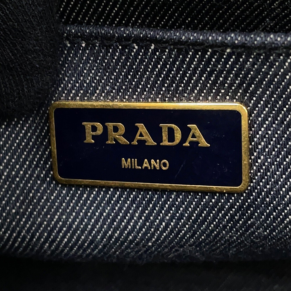 プラダ トートバッグ カナパ CANAPA ロボット キャンバス 1BG439 PRADA 2way