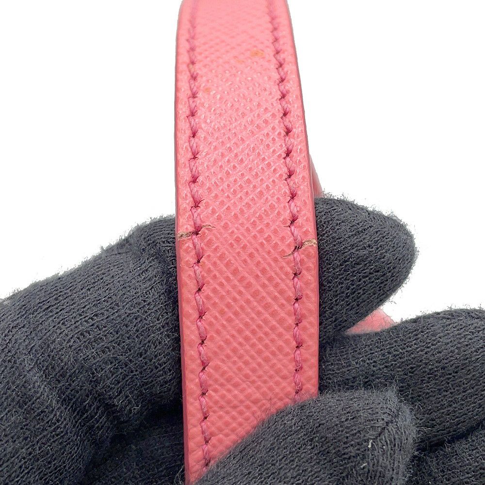 プラダ ショルダーバッグ トライアングルロゴ サフィアーノレザー BT1010 PRADA