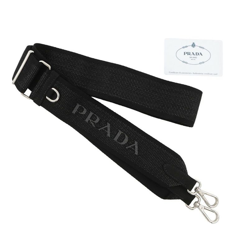 プラダ トートバッグ カナパ CANAPA キャンバス 1BG439 PRADA 2way 黒