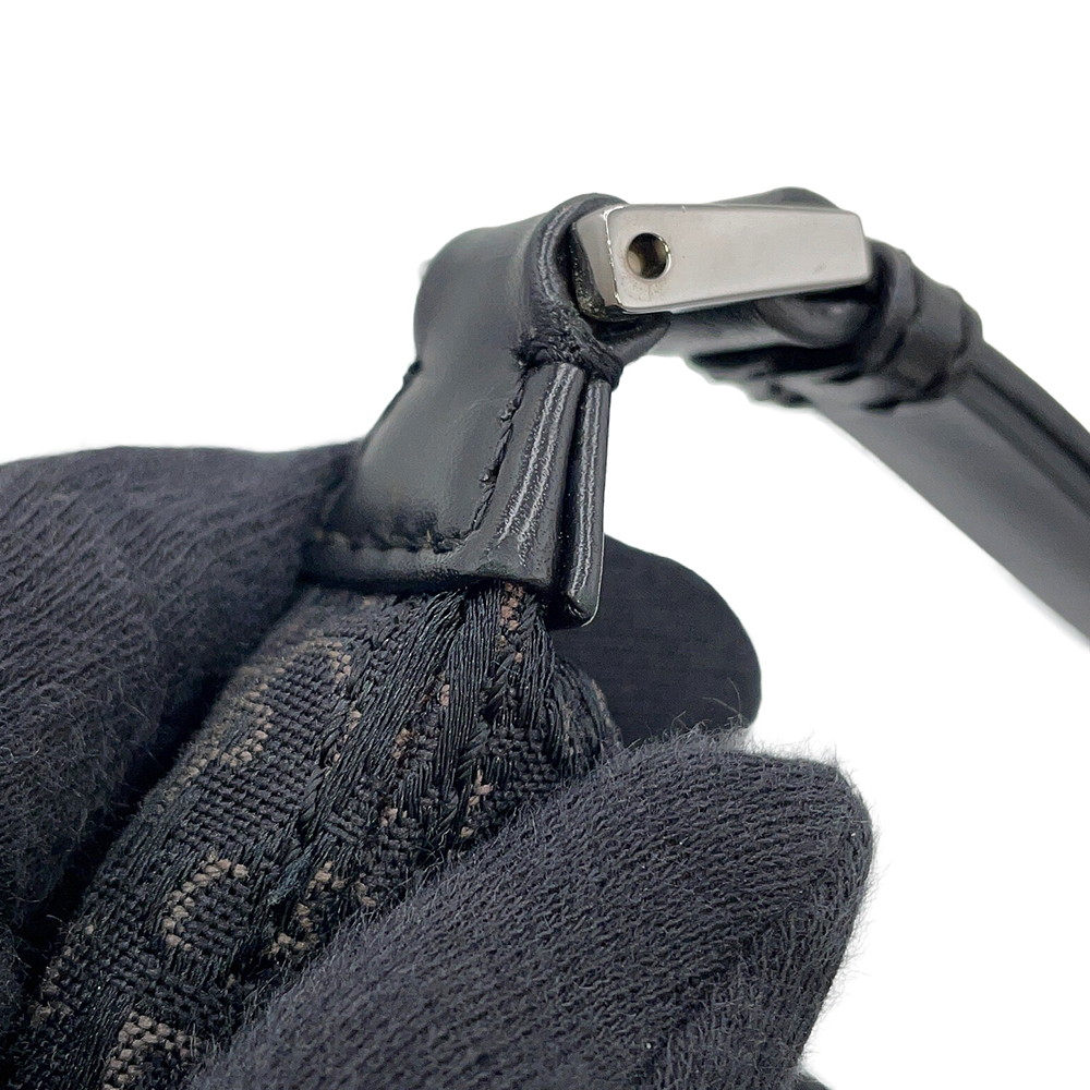 クリスチャン・ディオール ハンドバッグ オブリーク ストリートシック Christian Dior 黒 トロッター