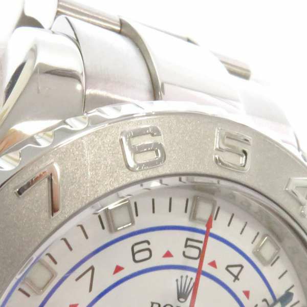 ロレックス ヨットマスター K18WGホワイトゴールド プラチナ ランダムシリアル ルーレット 116689 腕時計 白文字盤
