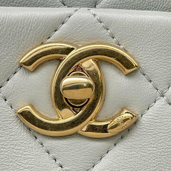 シャネル チェーンショルダーバッグ マトラッセ ココマーク ラムスキン CHANEL バッグ 2wayハンドバッグ