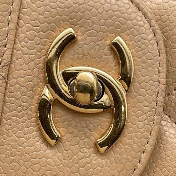 シャネル チェーンショルダーバッグ マトラッセ30 ココマーク ダブルフラップ キャビアスキン CHANEL