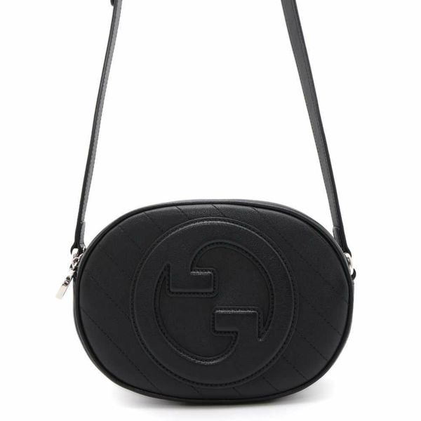 グッチ ショルダーバッグ ブロンディ レザー 760175 GUCCI バッグ 黒