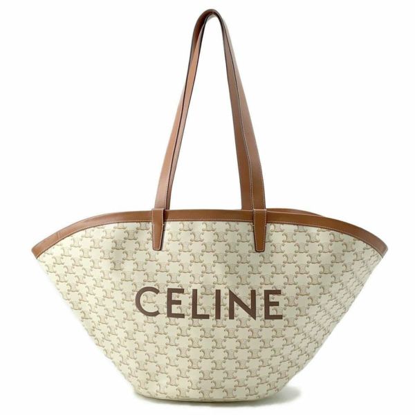 セリーヌ トートバッグ クーファン ラージ 196262 CELINE バッグ 白