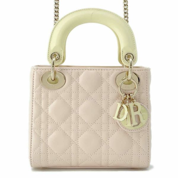 極美品✨DIOR レディディオール ミニウォレット カナージュ ラムスキン よろしかっ