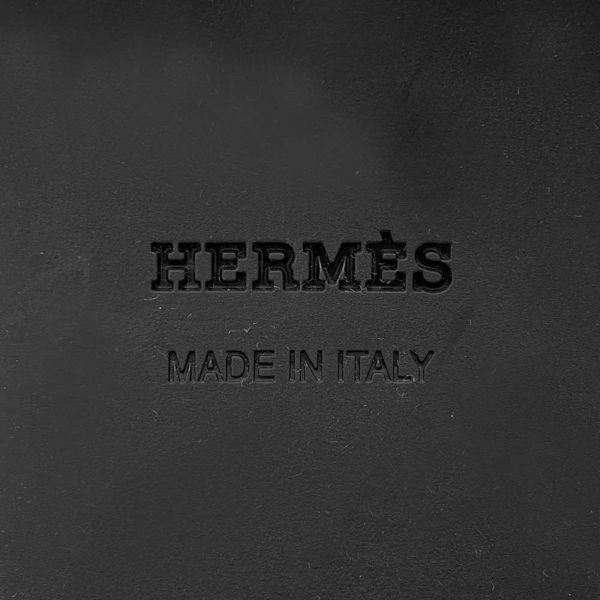 エルメス サンダル ジャム 30 ベロア レディースサイズ37 HERMES 靴 黒