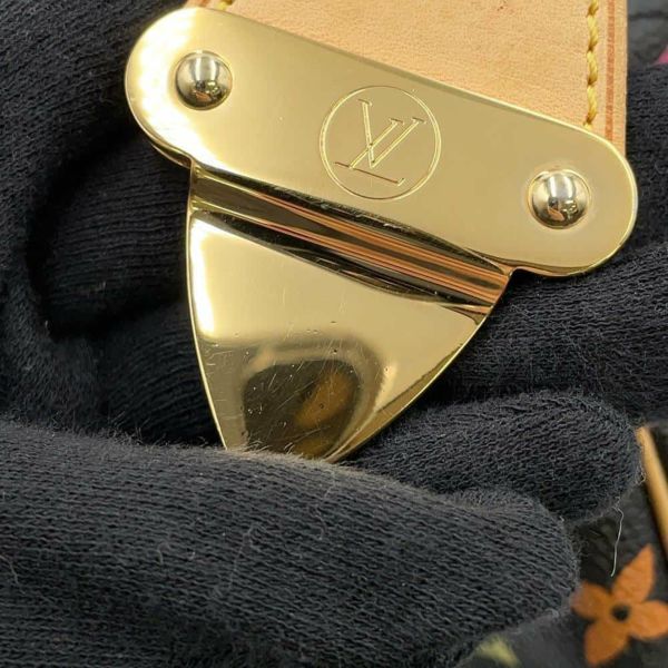 ルイヴィトン ハンドバッグ モノグラム・マルチカラー スピーディ30 M92642 LOUIS VUITTON 黒 ブラック