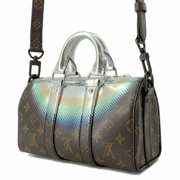 ルイヴィトン ハンドバッグ モノグラム メタリック・ネビュラ キーポル・バンドリエール25 M23119 LOUIS VUITTON ショルダー