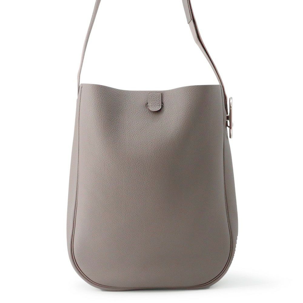 エルメス ショルダーバッグ アンクラージュ エタン/シルバー金具 トゴ K刻印 HERMES バッグ