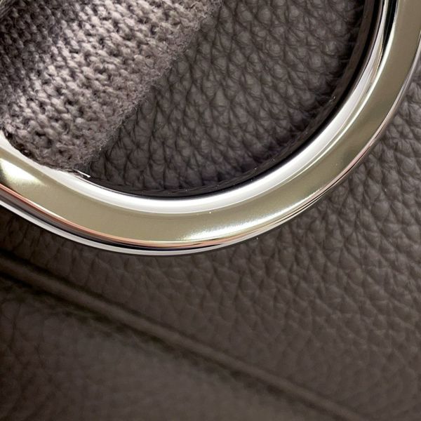 エルメス ショルダーバッグ アンクラージュ エタン/シルバー金具 トゴ K刻印 HERMES バッグ