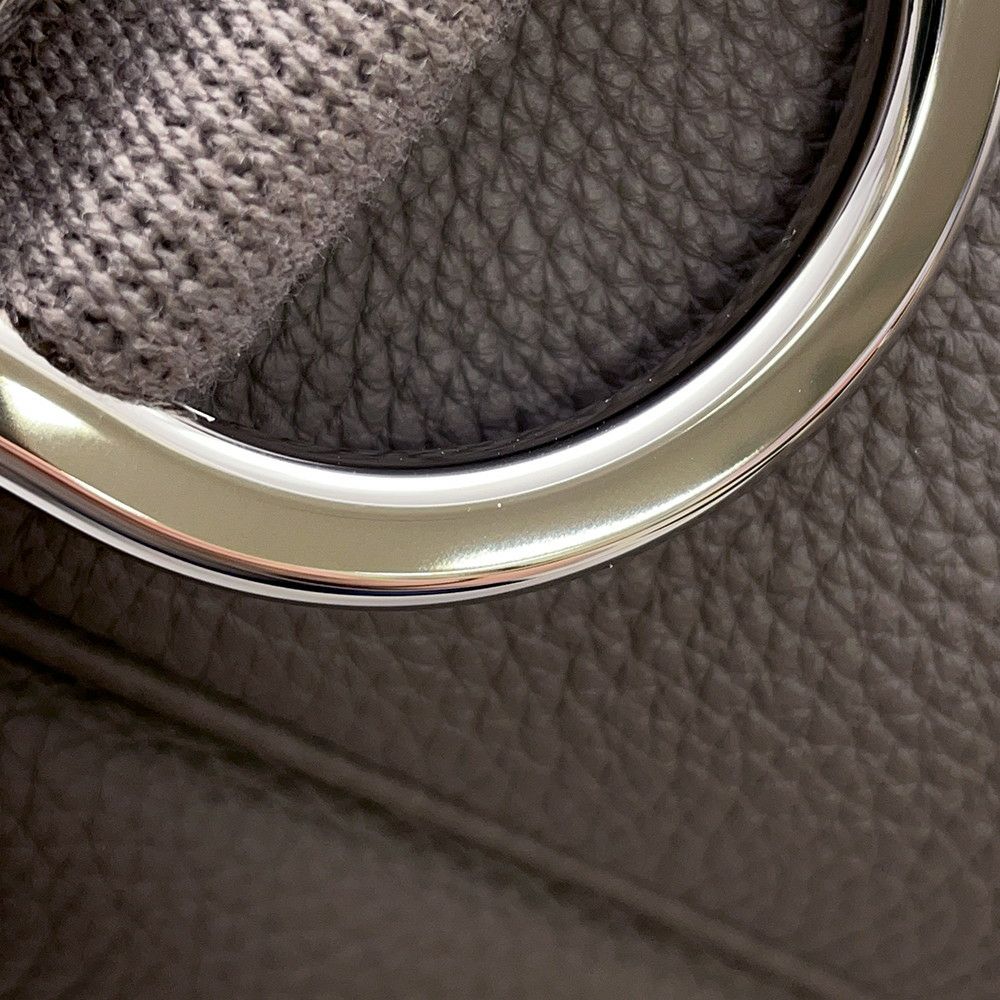 エルメス ショルダーバッグ アンクラージュ エタン/シルバー金具 トゴ K刻印 HERMES バッグ