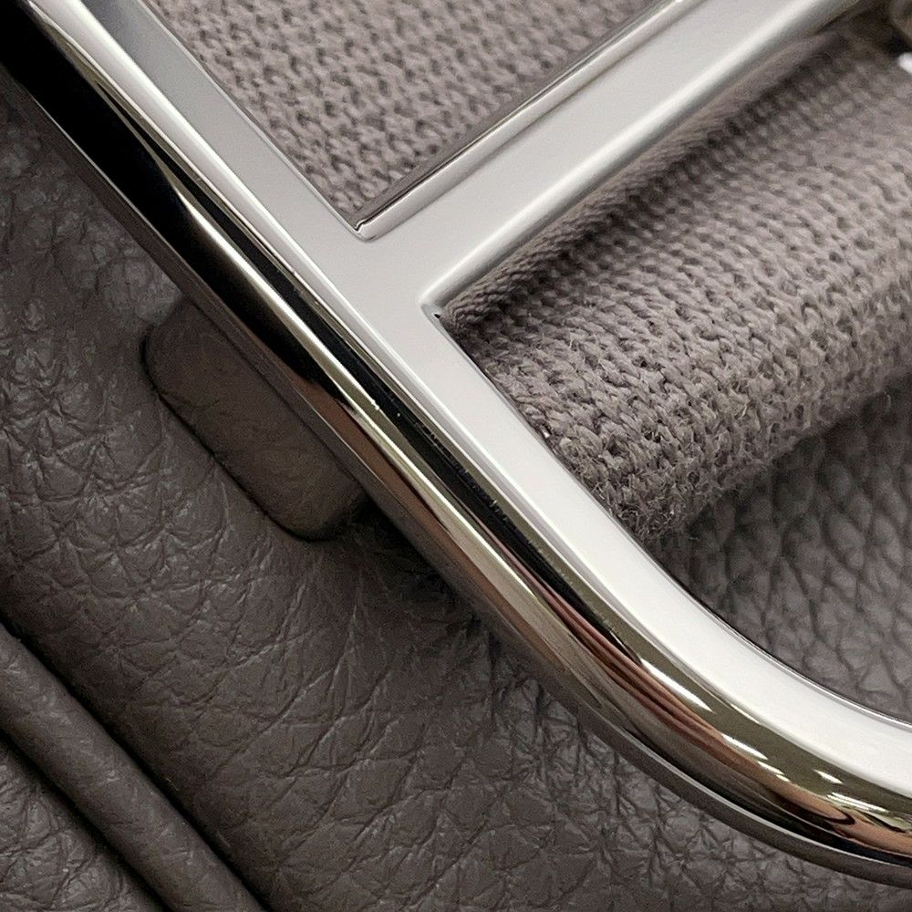 エルメス ショルダーバッグ アンクラージュ エタン/シルバー金具 トゴ K刻印 HERMES バッグ
