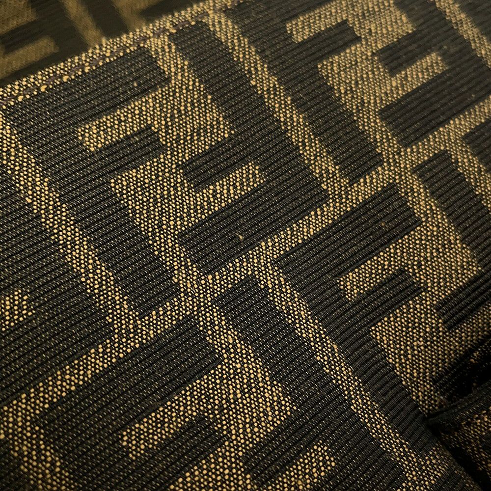 フェンディ ハンドバッグ ズッカ マルチポケット バゲット ジャガード 8BR808 FENDI バッグ 2wayショルダーバッグ