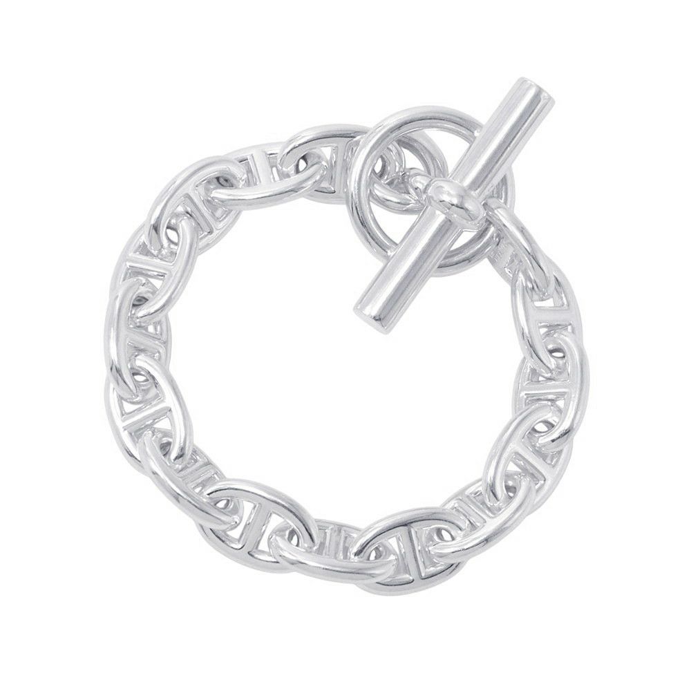 エルメス ブレスレット シェーヌダンクルPM 15コマ SV925シルバー HERMES ジュエリー