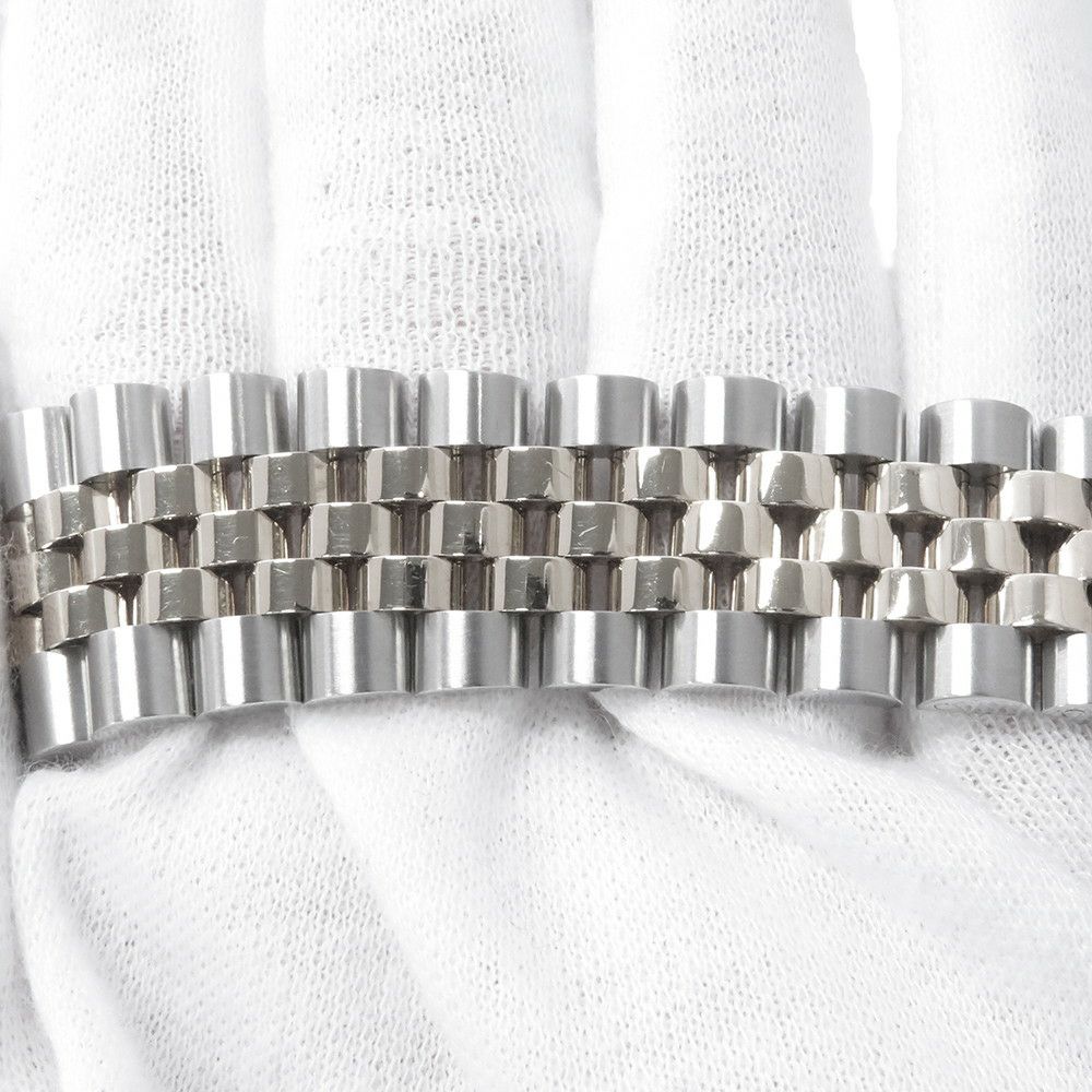 ロレックス デイトジャスト S番 SS/K18YG 16233G ROLEX 腕時計 シャンパン文字盤 10Pダイヤ