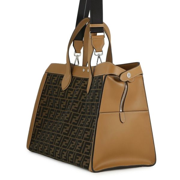 フェンディ ボストンバッグ ピーカブー アイシーユー ズッカ フォーティー 8 7VA566 FENDI バッグ