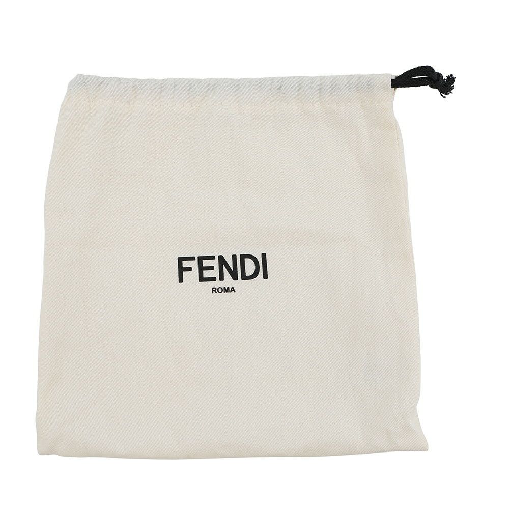 フェンディ ショルダーバッグ フラグメント 藤原ヒロシ コラボ バゲット スリム クラッチ キャンバス 8BS073 FENDI セール品