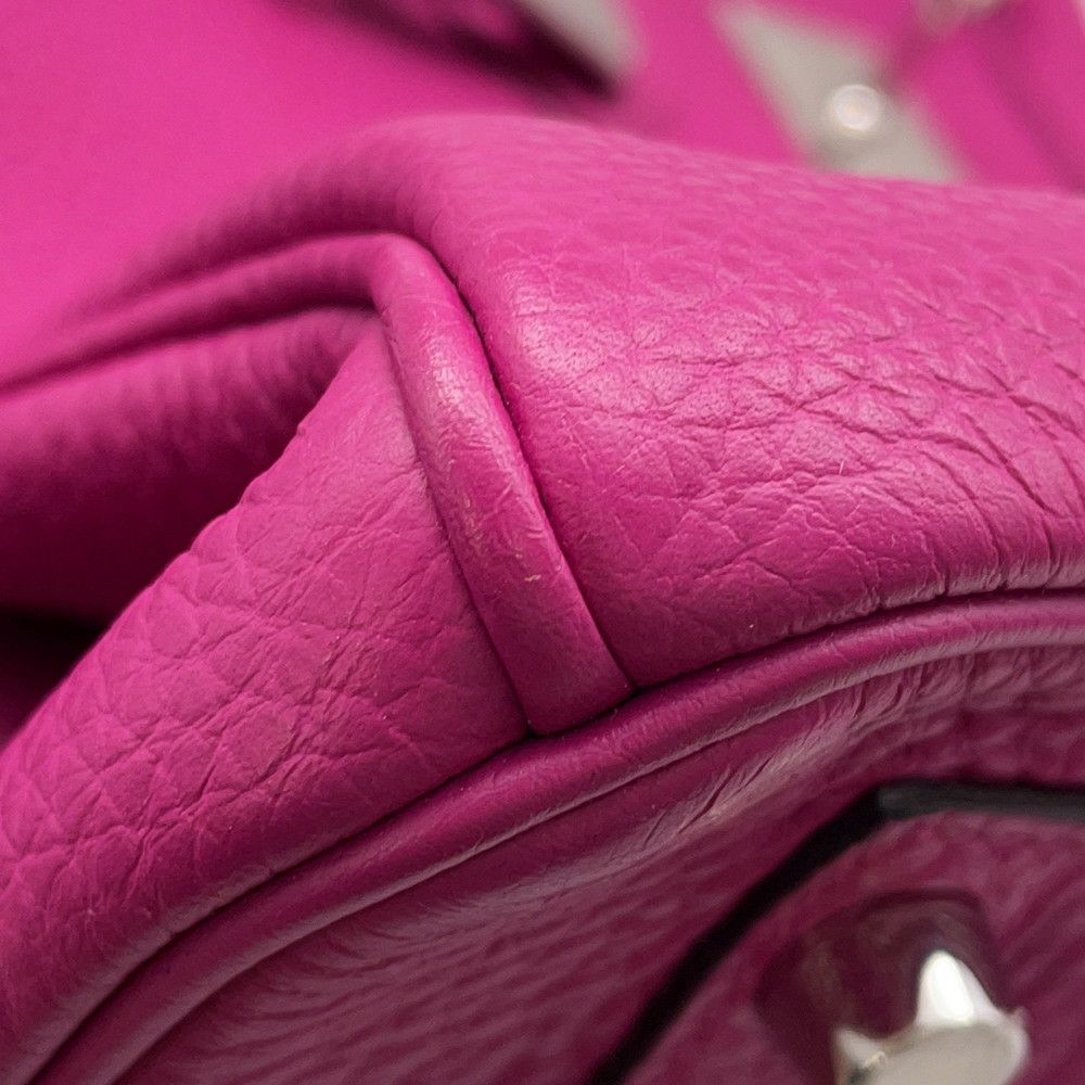 エルメス バーキン30 ローズパープル/シルバー金具 トゴ A刻印 HERMES Birkin ハンドバッグ