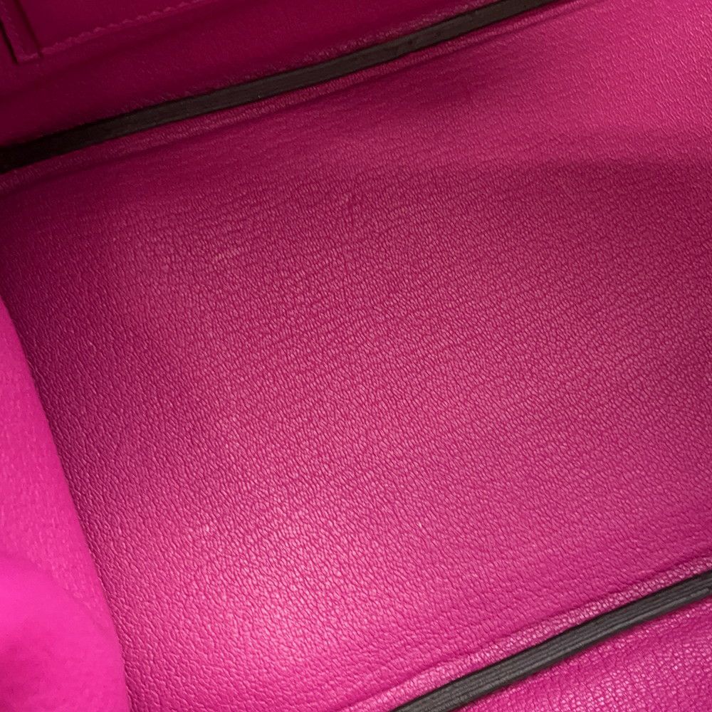 エルメス バーキン30 ローズパープル/シルバー金具 トゴ A刻印 HERMES Birkin ハンドバッグ