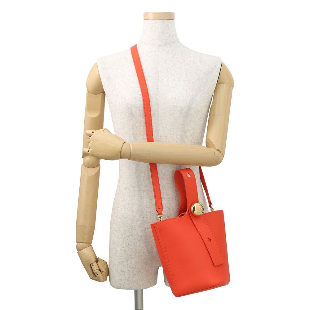 ロエベ ハンドバッグ ペブル バケットバッグ ミニ AANBBBMX01 LOEWE 2way