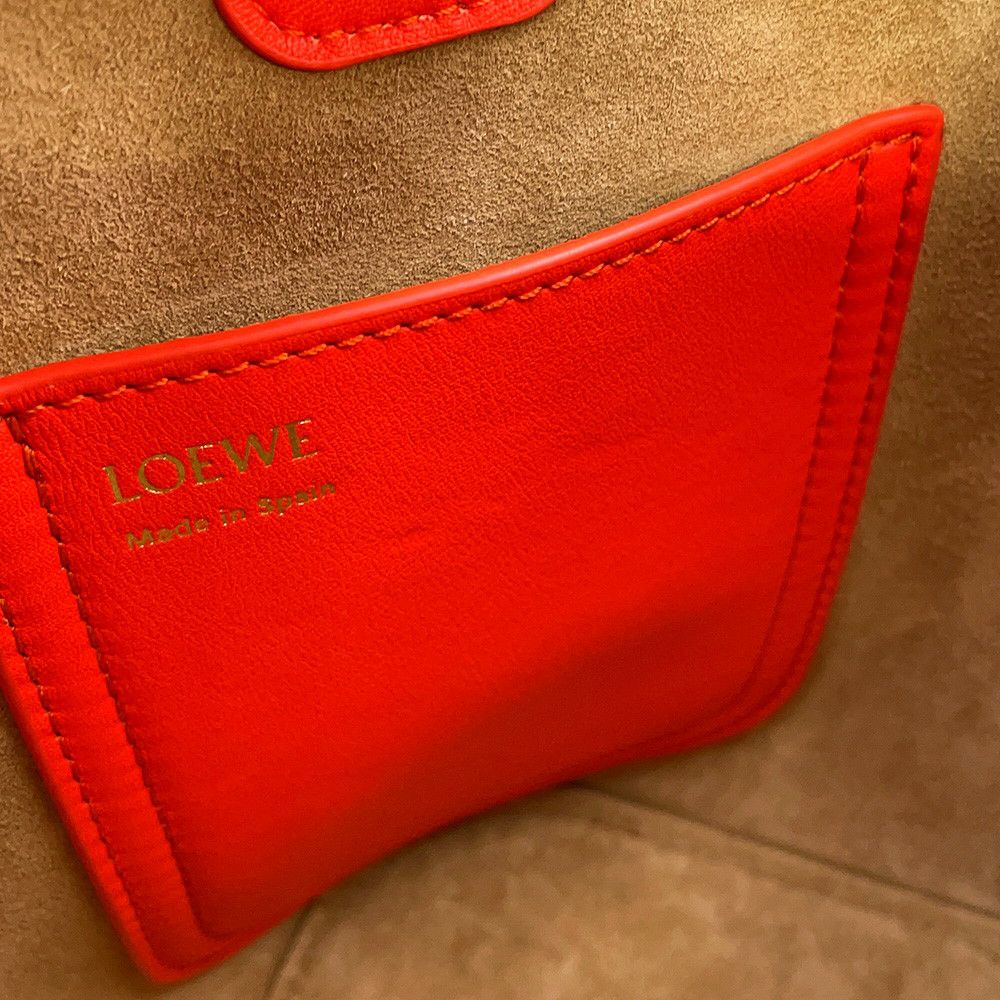 ロエベ ハンドバッグ ペブル バケットバッグ ミニ AANBBBMX01 LOEWE 2way