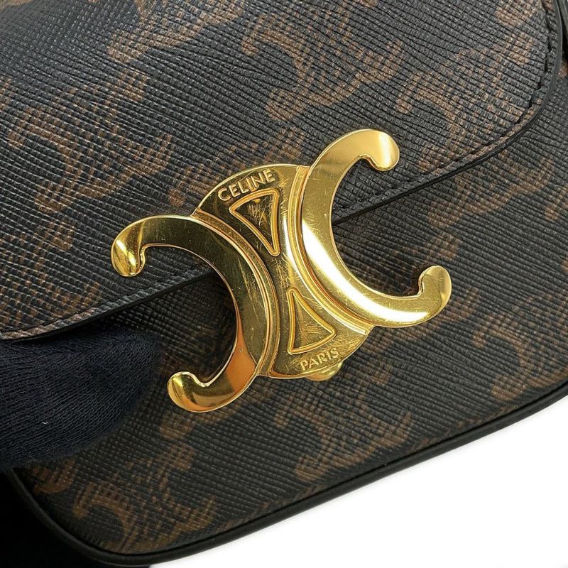 セリーヌ ショルダーバッグ トリオンフ ミニ クロード 10I512 CELINE ミニバッグ