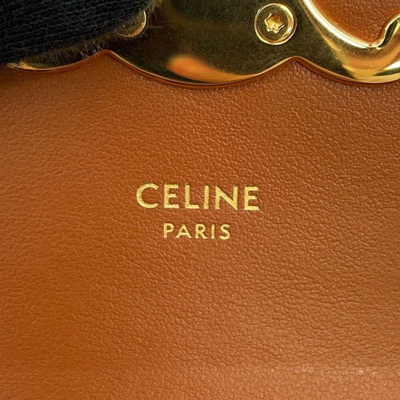 セリーヌ ショルダーバッグ トリオンフ ミニ クロード 10I512 CELINE ミニバッグ