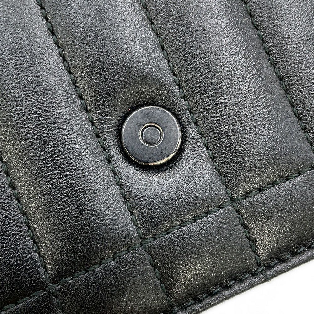 バーバリー チェーンショルダーバッグ ローラクラッチ レザー 8069752 BURBERRY 黒