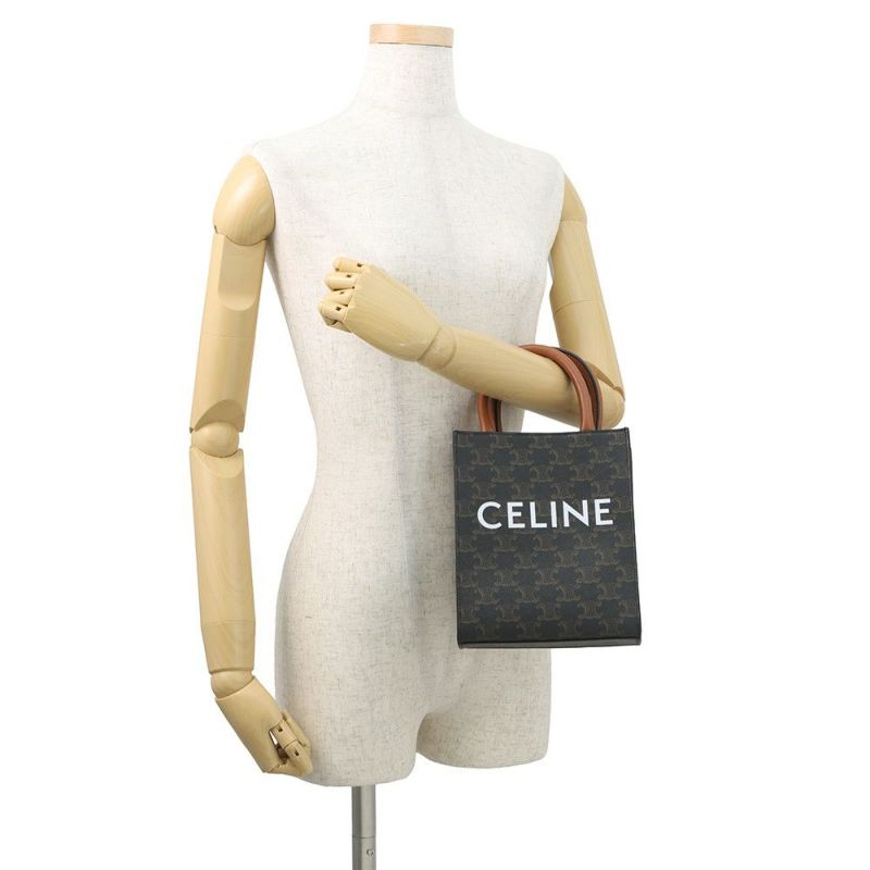 セリーヌ ハンドバッグ トリオンフ ミニ バーティカル カバ 194372 CELINE 2way