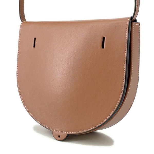 ロエベ ショルダーバッグ アナグラム ヒールバッグ レザー LOEWE