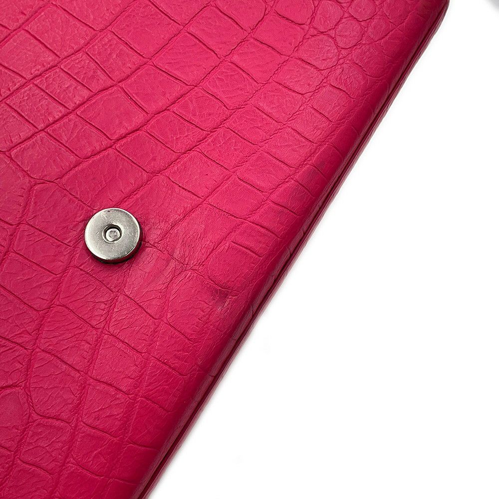 サンローランパリ チェーンショルダーバッグ ケイト ミディアム クロコ型押しレザー354119 SAINT LAURENT PARIS