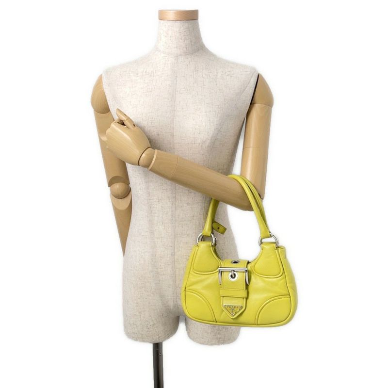 プラダ ハンドバッグ Re-Edition 2002 ムーン パデットナッパレザー 1BA381 PRADA 2way