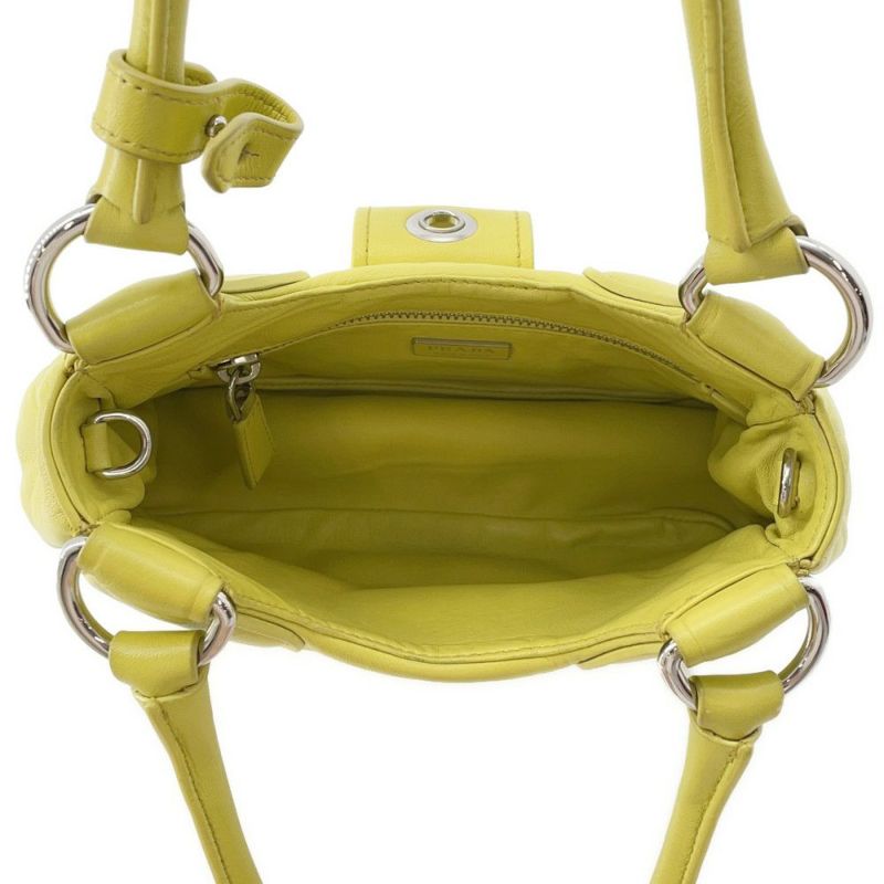 プラダ ハンドバッグ Re-Edition 2002 ムーン パデットナッパレザー 1BA381 PRADA 2way