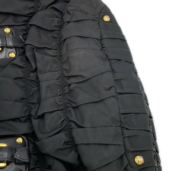 プラダ トートバッグ ギャザー ナイロン BN2346 PRADA 2way 黒