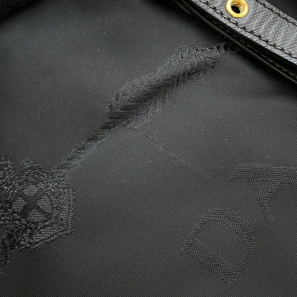 プラダ トートバッグ ロゴ ナイロン BR4255 PRADA 黒 2way